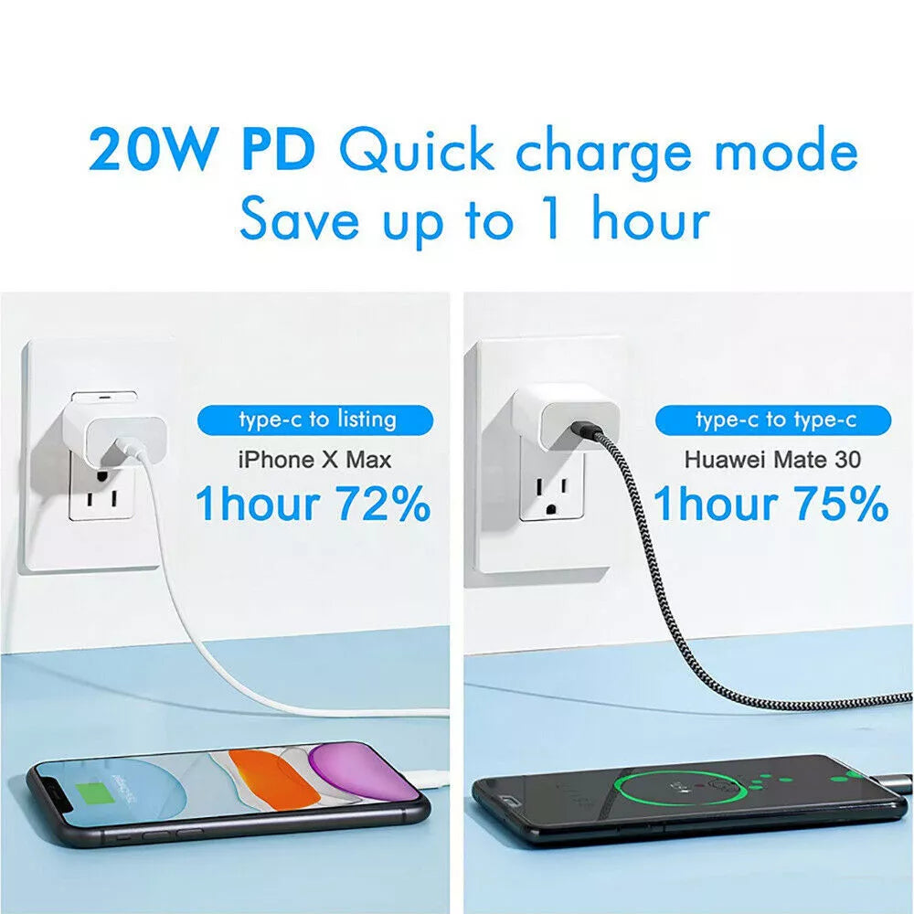 20W PD Fast Wall Charger USB-C USP