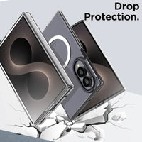 For Galaxy Z Fold 8 Hard Crystal Clear Case Compatible With Magsafe