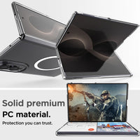For Galaxy Z Fold 8 Hard Crystal Clear Case Compatible With Magsafe
