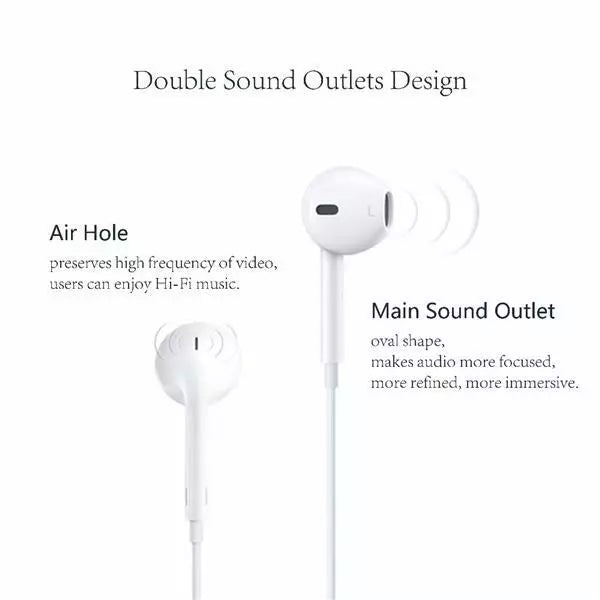 Earphones Apple Lightning with Controller Compatible With （Bluetooth connection，Suitable for iPhone 5 to iPhone 14 series）