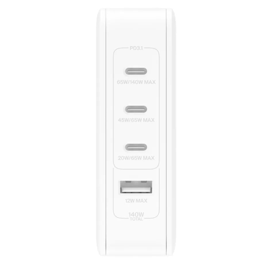 Belkin BoostCharge Pro 4-Port GaN 140W Wall Charger