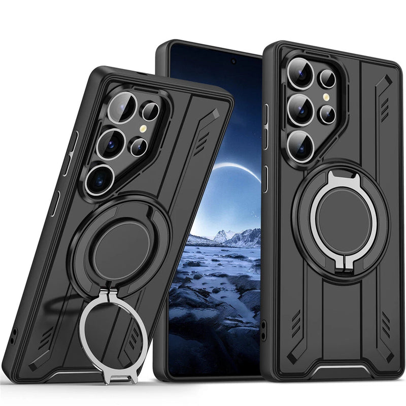 Phonix Case For Galaxy Z Fold 7  Black Ring Case