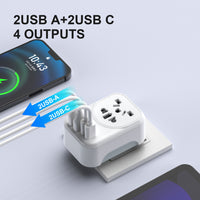 Australia Inbound Travel Adapter US, UK, Hong Kong, Japan, and other region, SAA certification