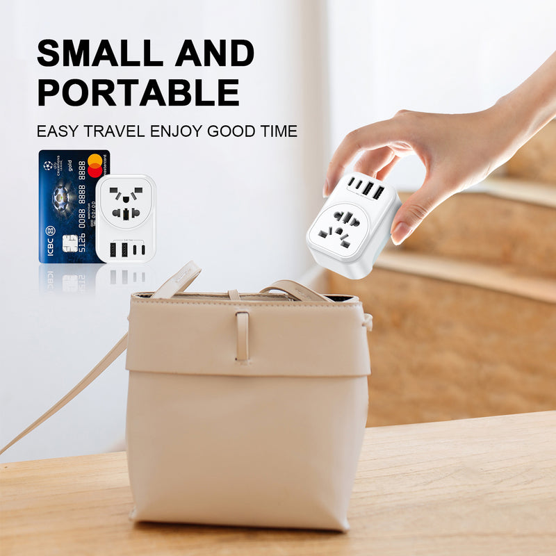 Australia Inbound Travel Adapter US, UK, Hong Kong, Japan, and other region, SAA certification