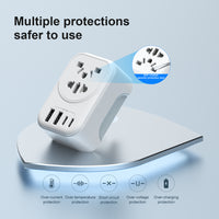 Australia Inbound Travel Adapter US, UK, Hong Kong, Japan, and other region, SAA certification