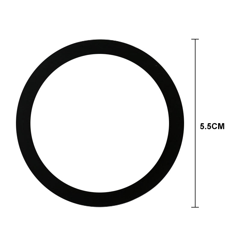 Magnetic Car Phone Holder Replacement Circle Ring Magsafe Black