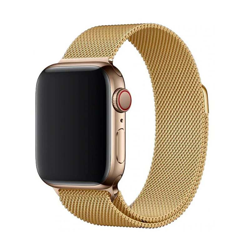For Apple Watch mesh band Watch Band ( Gold Goospery)