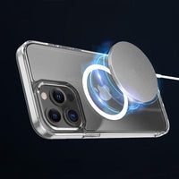 Phonix Case For iPhone 14 Pro Max Clear Rock Shockproof Case with MagSafe