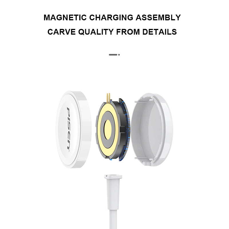 1M Type-A Charger For Apple Watch  1/2/3/4/5/6 PISEN