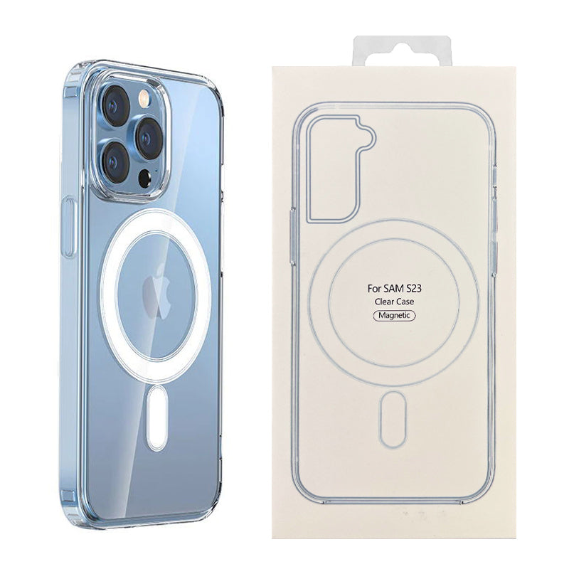 For iPhone 7 Plus/ 8 Plus Clear Case Compatyible with MagSafe