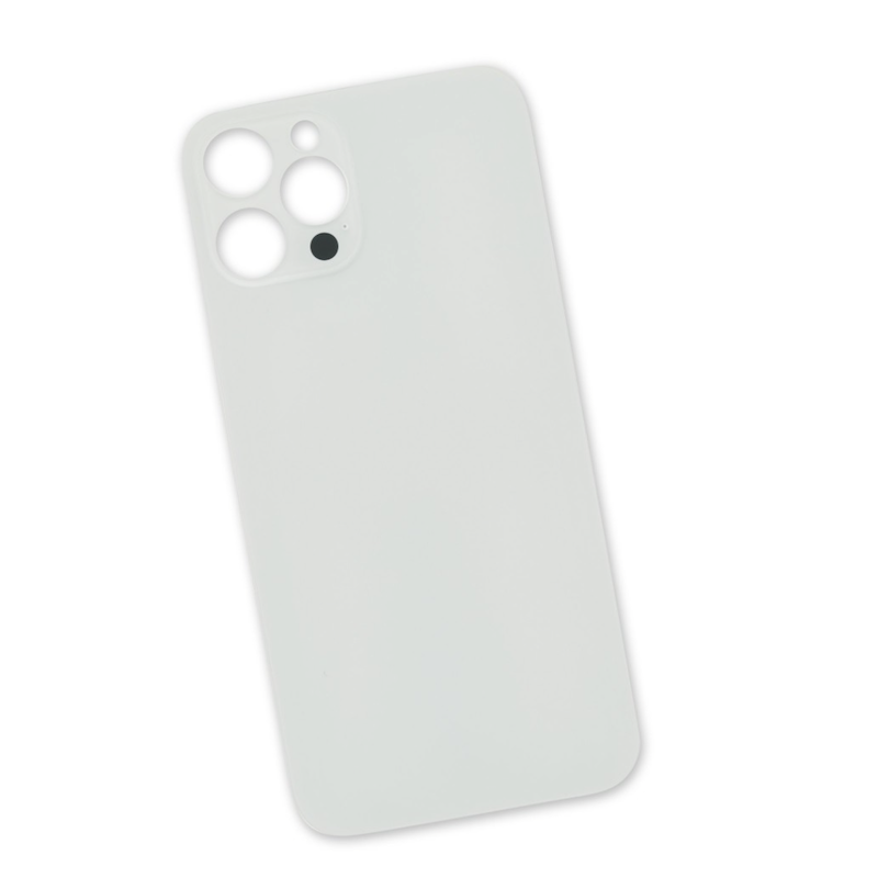 Rear Glass Replacement For iPhone 12 Pro Max White(No logo)