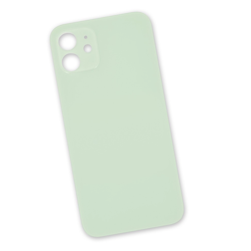 Rear Glass Replacement For iPhone 12 Green (No logo)