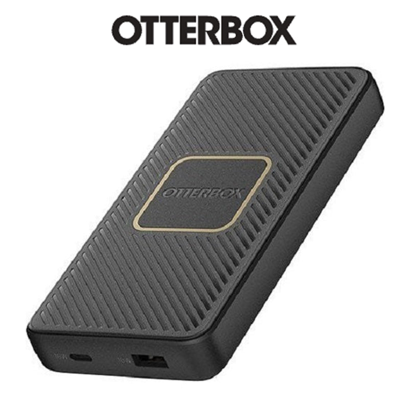 OtterBox Fast Charge Qi Wireless Power Bank 10,000 mAh - Black