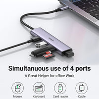 zUSB-C to 4*USB 3.0 Hub UGREEN