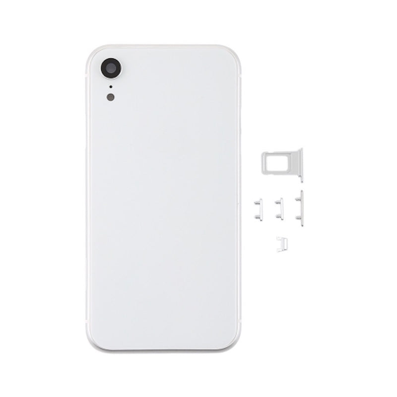 Rear Housing for iPhone XR White (No logo)
