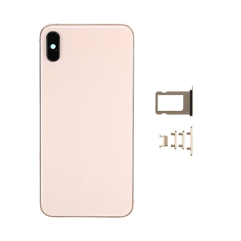 Rear Housing for iPhone XS Max Golden  (No logo)