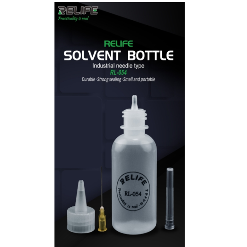 RL-054/WTS-001  Extruded Solvent Bottle with Needle