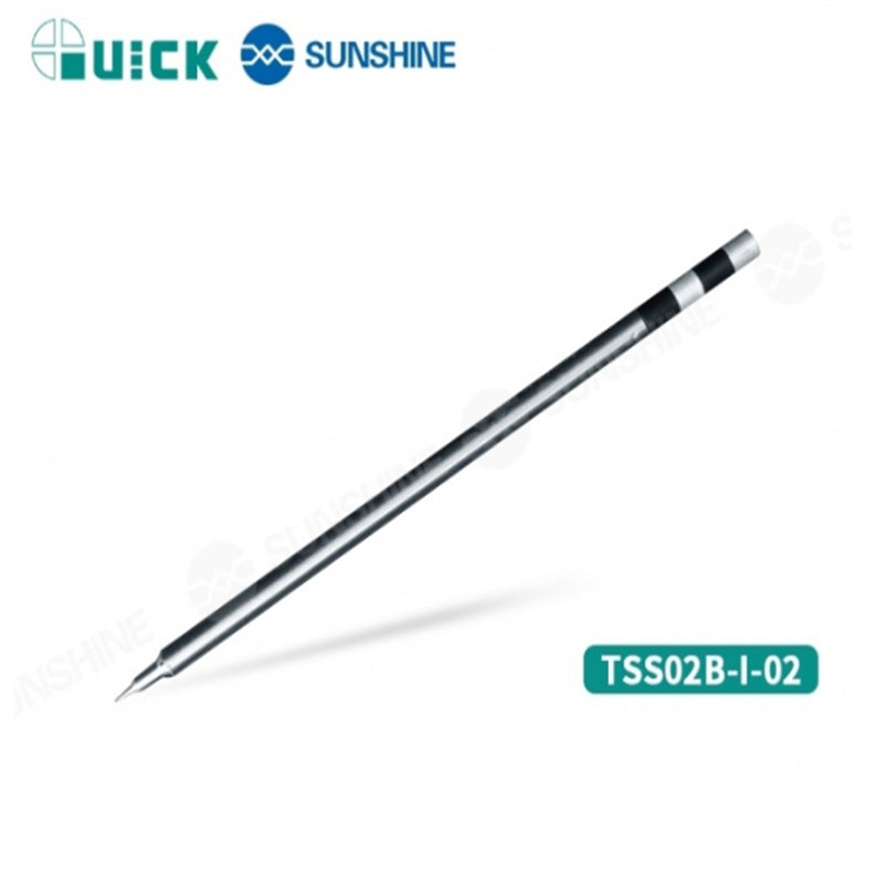 Straight soldering tip for QUICK 1100/1200 TSS02-I
