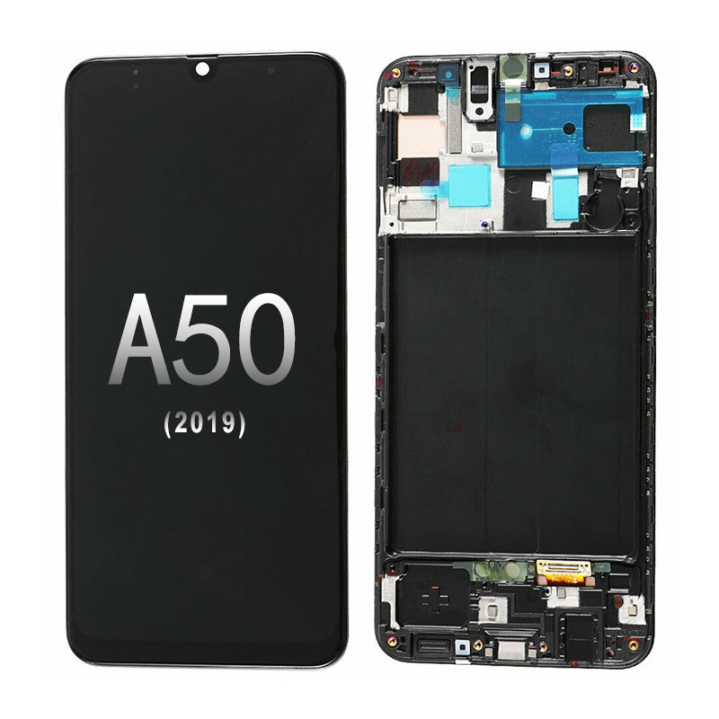 For Samsung A50 (2019) LCD Screen and Digitizer Assembly A305/A505/A507