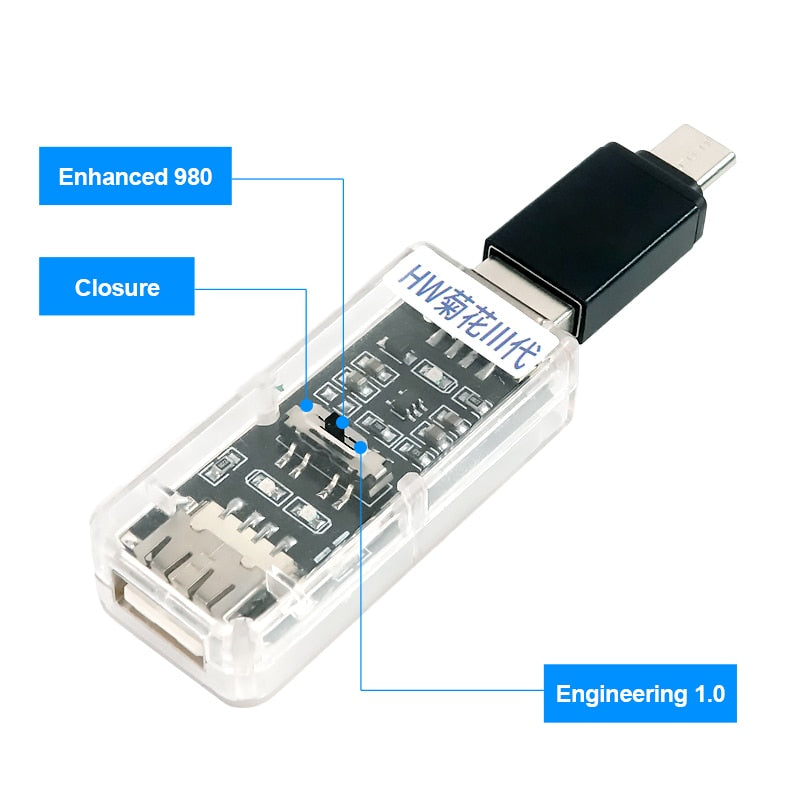 iSOFT IS-004 HW Engineering Third Generation 1.0 Port Artifact With Card Brush Head For Huawei Short Circuit No Usb1.0 Problem