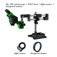 Three Observation Holes Microscope RL-M3T-STL2 RELIFE 7X-45X Zoom