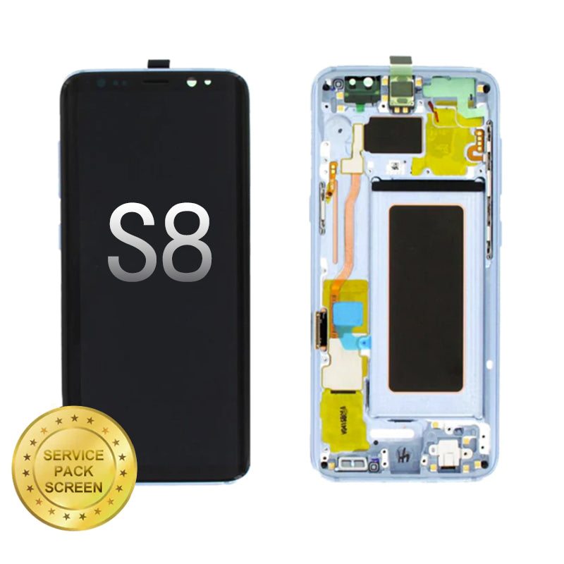 For Samsung Galaxy S8 (G950F) OLED Screen and Digitizer Assembly  (Service Pack) - Blue