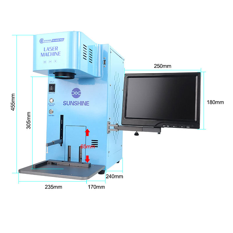 SUNSHINE SS-890B Plus Multifunctional fiber laser machine