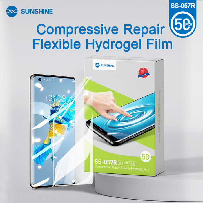 SUNSHINE 057R Compressive Film/Design for Curved Screen/Self Repair (50 PCS/Box)