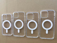 For iPhone 15 Pro Clear Case Compatible with MagSafe