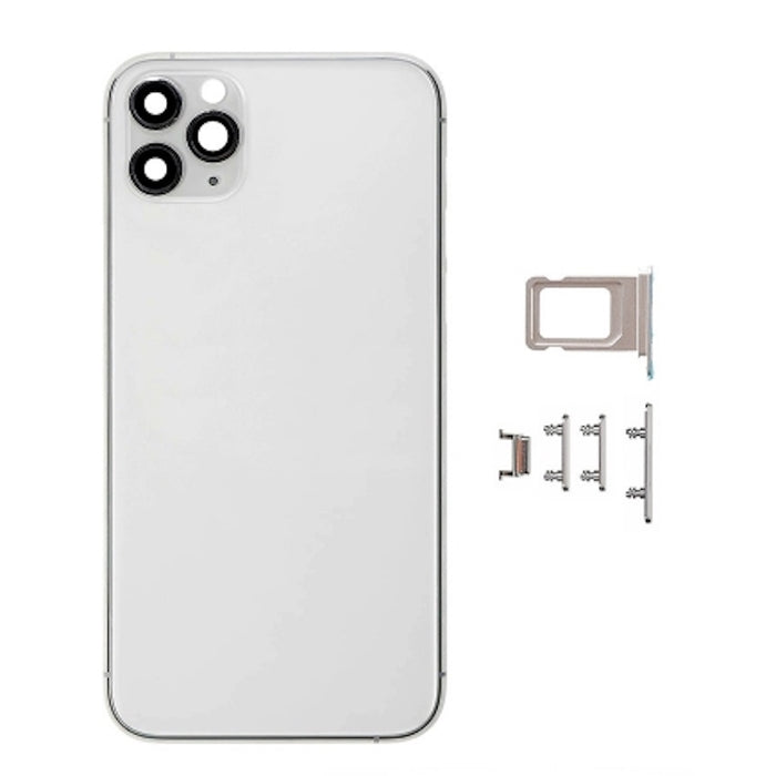 Rear Housing for iPhone 11 pro Max White (No logo)