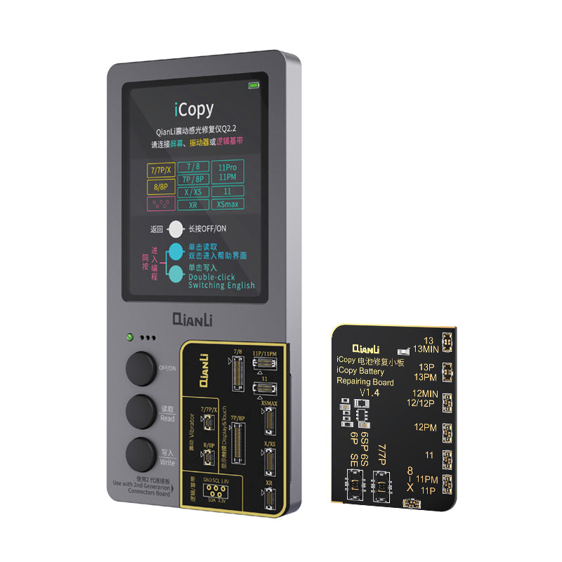 Qianli iCopy Plus 2.2 With Battery Testing Board For iPhoneHealth Data Programmer