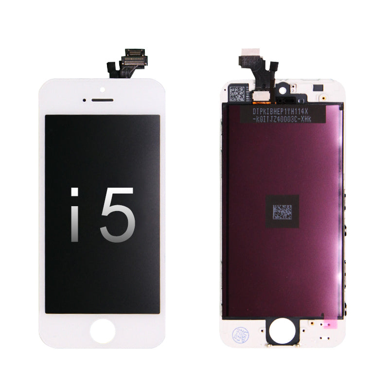 iPhone 5 -White Refurbished screen Assembly LCD