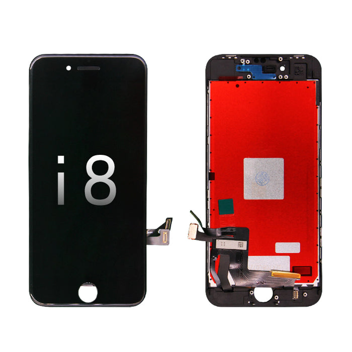 High Brightness LCD Assembly for iPhone 8/SE2 Screen (Best Quality Aftermarket)-Black