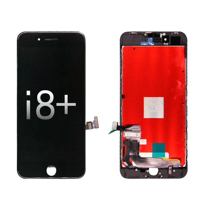 High Brightness LCD Assembly for iPhone  8 Plus  Screen (Best Quality Aftermarket)-Black