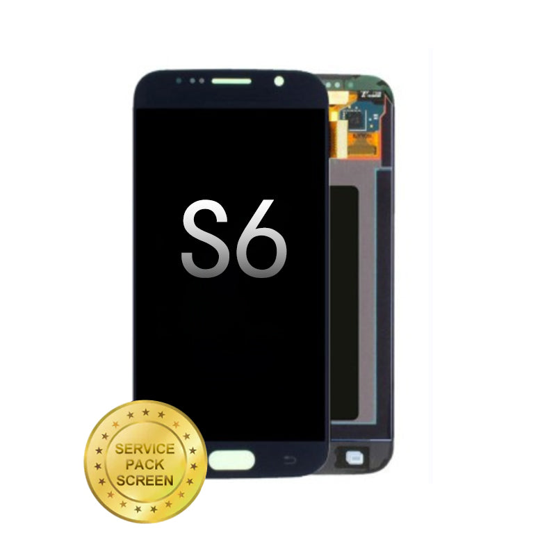 For Samsung Galaxy S6 (G9200) OLED Screen and Digitizer Assembly (Service Pack) - Black