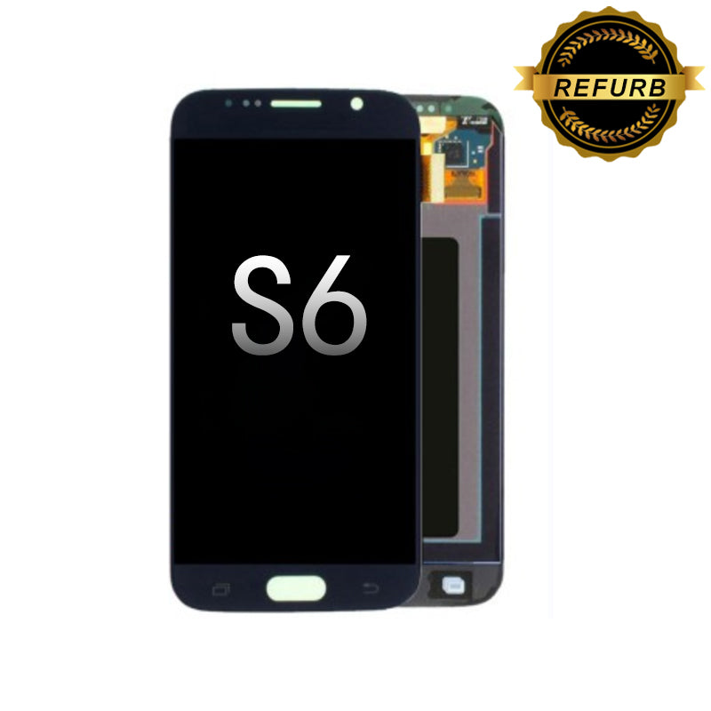 Refurbished Samsung Galaxy S6 (G9200) OLED Screen and Digitizer Assembly- Black