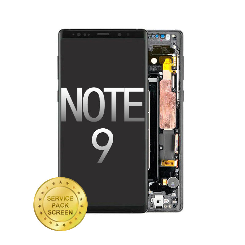 For Samsung Note9 (N960F) 2018 OLED Screen and Digitizer Assembly (Service Pack) - Black