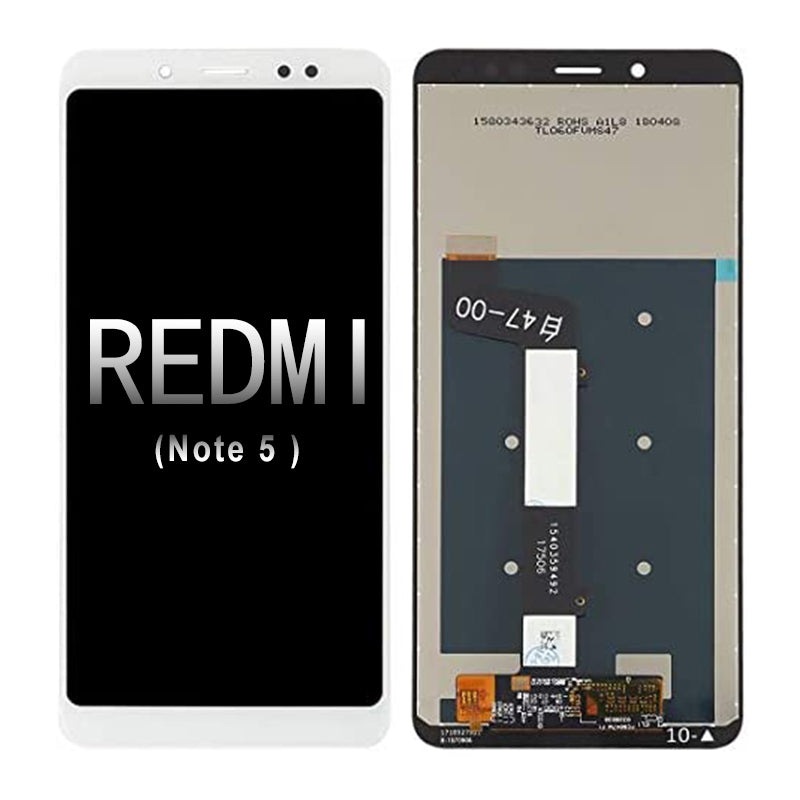 LCD Assembly for Red mi note5 lcd Screen (white)