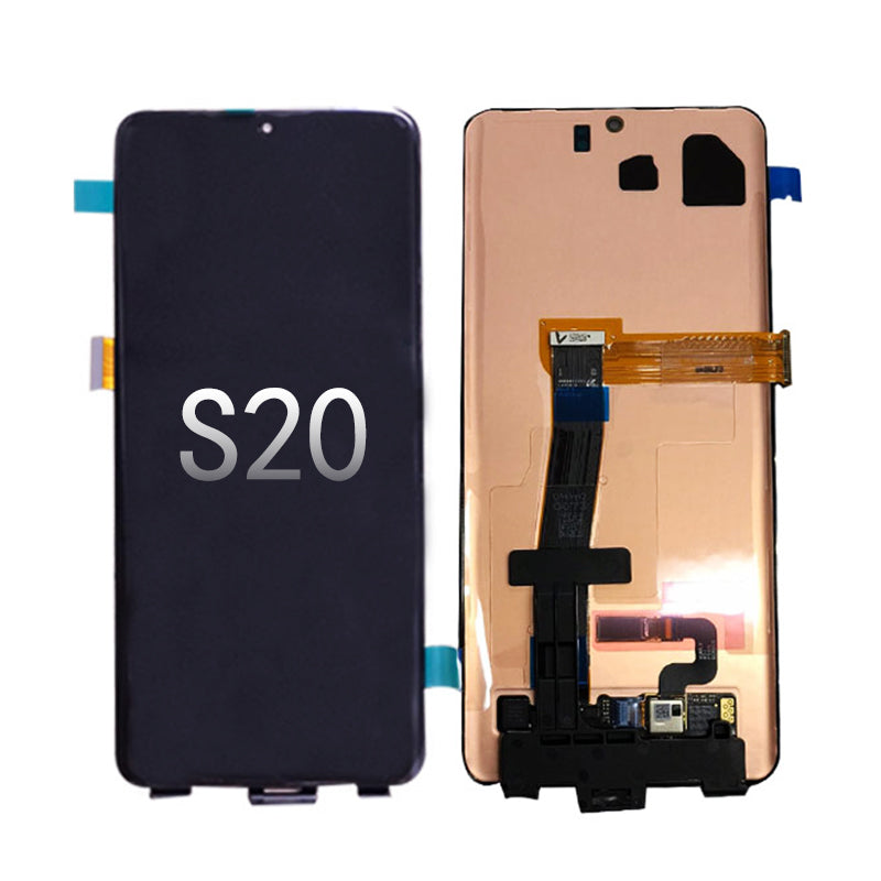 For Samsung Galaxy S20/5G (G981) OLED Screen and Digitizer Assembly (Service Pack) - White