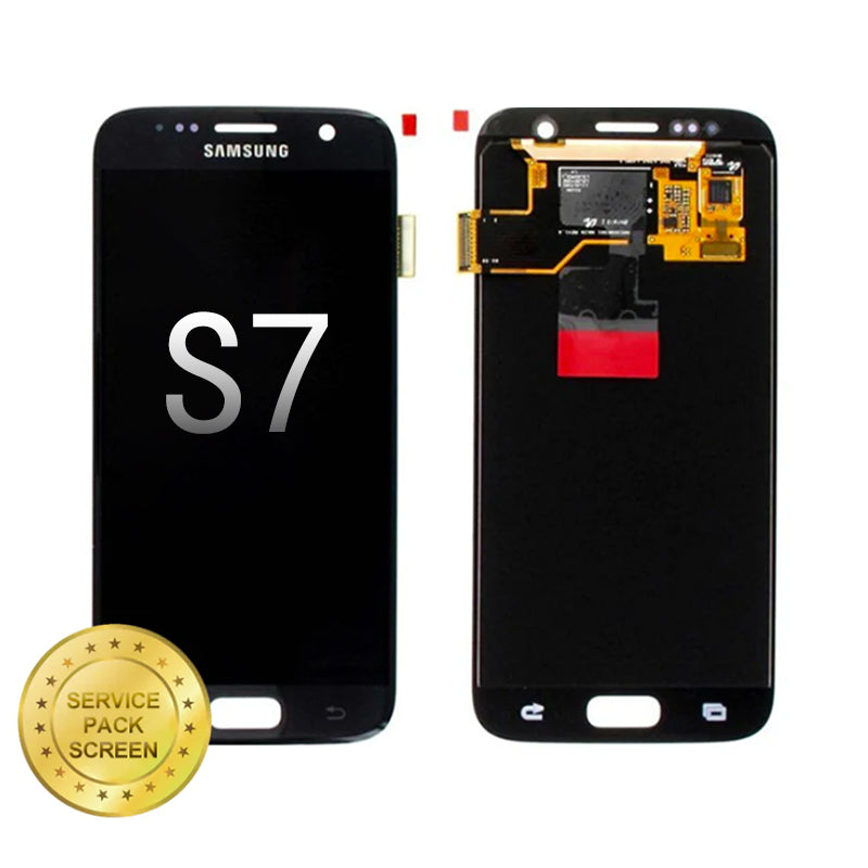 For Samsung Galaxy S7 (G930F) OLED Screen and Digitizer Assembly  (Service Pack) - Black
