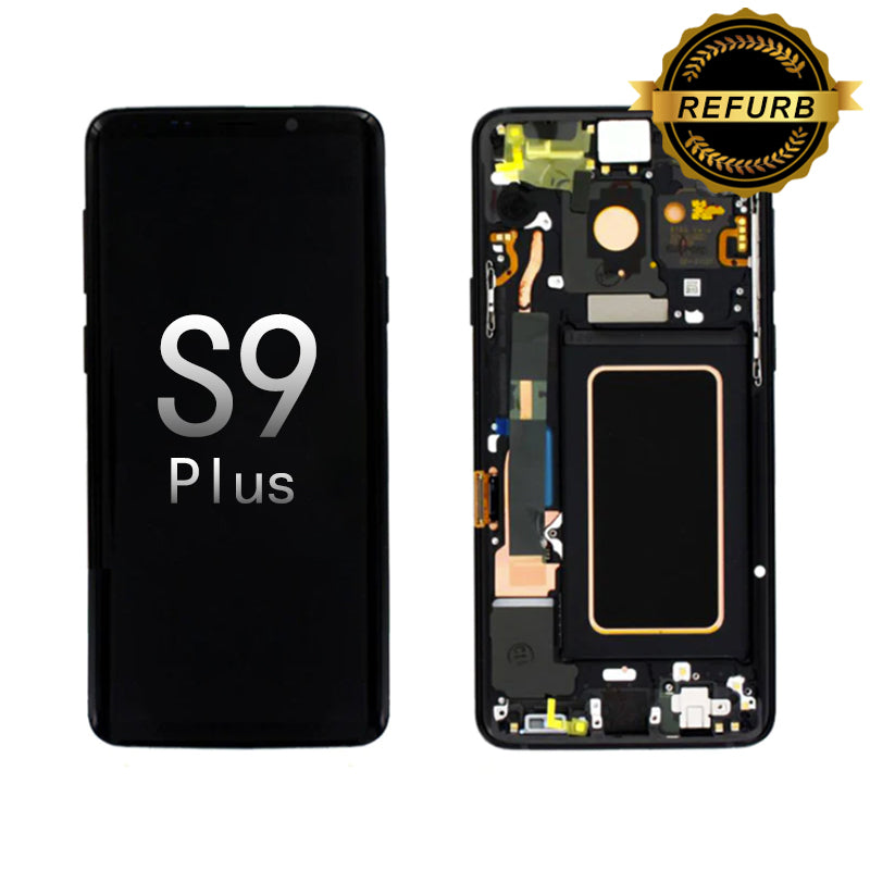 Refurbished Samsung Galaxy S9 Plus  (G965F) OLED  Screen and Digitizer Assembly - Black