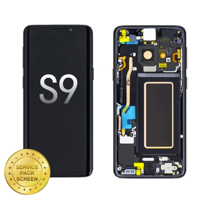 For Samsung Galaxy S9 (G960) OLED Screen and Digitizer Assembly  (Service Pack) - Black